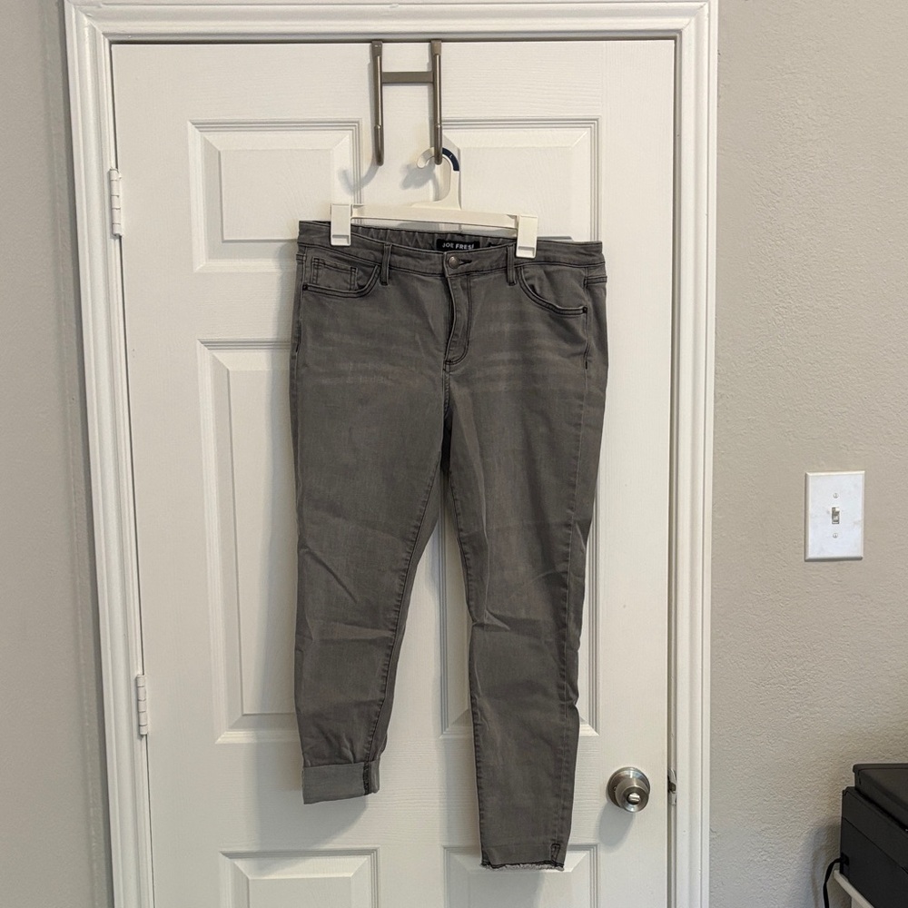 Joe Fresh Women's Cropped Gray Jeans w67